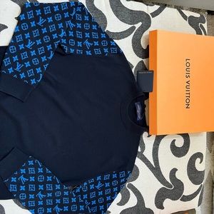 Louis Vuitton Monogram Crewneck Sweater-Unisex-XS- streetstyle, New-with tag